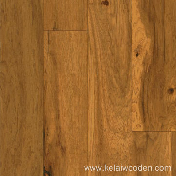 Hickory Distressed Solid Hardwood Floor